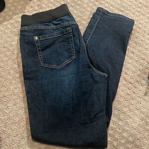INC international concepts Blue Denim Jeans with Black Waistband